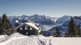 Rigi-Panoramaweg im Winter