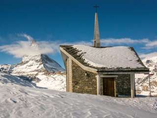 Schneeschuhwandern in Zermatt - der Panorama Trail