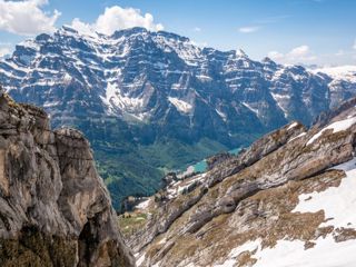 Auf das Vrenelisgärtli hoch über dem Klöntalersee
