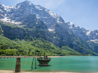 Klöntalersee Staudamm