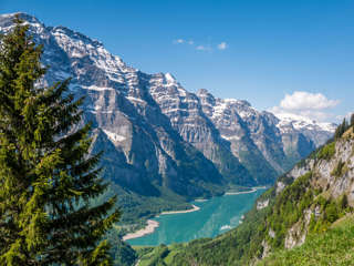 Klöntalersee vom Wiggis