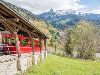 Sonloup Standseilbahn
