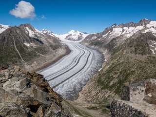 Aletschgletscher vom Eggishorn