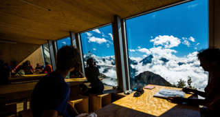 Ausblick Cabane de Tracuit