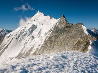 Weisshorn vom Gipfel des Bishorn