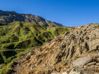 Aufstieg zur Capanna Corno Gries