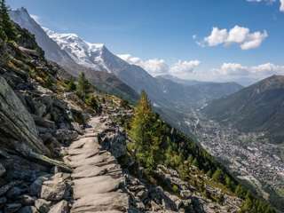 Chamonix vom Grand Balcon Nord