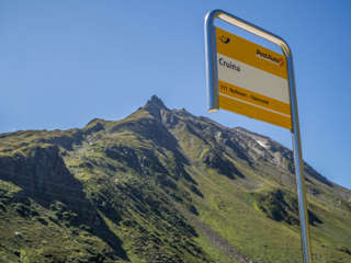 Postautohaltestelle Alp Cruina