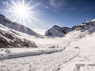 Winterwanderung Sunnbüel Gemmipass