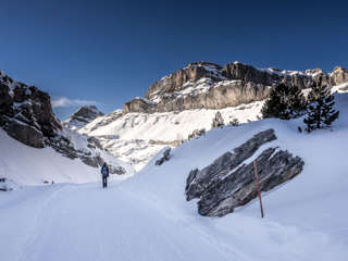 Winterwanderung Sunnbüel Gemmipass