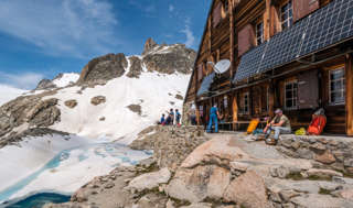 An der Cabane d'Orny