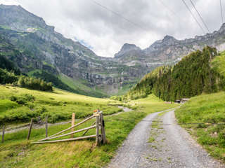 Talstation der Musenalp Seilbahn