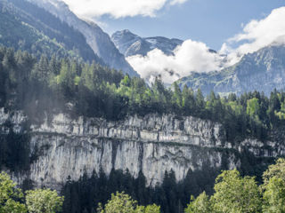 Die Galerie Défago bei Champéry