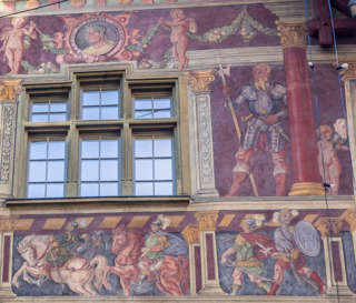 Schaffhausen - Haus zum Ritter