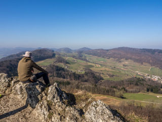 Auf die Gisliflue – Aargau mit  Aussicht