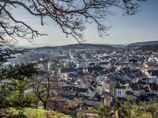 Aussicht auf Brugg