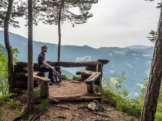 Abstieg Völseggspitze - Schönblick