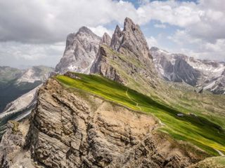 Seceda via St. Jakob und Gamsbluthütte