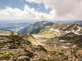 Aussicht von der Cima Stübele