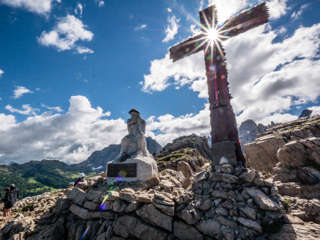 Cristo Pensante auf dem Castellazzo