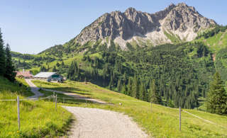 Edenalpe mit Litnisschrofen