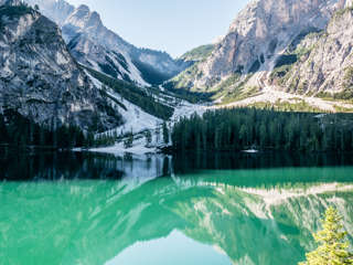 Morgenstimmung am Pragser Wildsee
