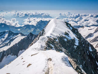 Weissmies Gipfelgrat