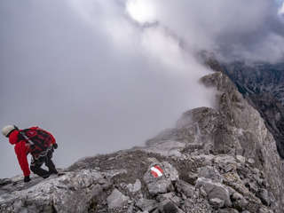 Abstieg von der Watzmann Mittelspitze