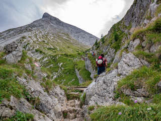 Blick zum Watzmann-Hocheck