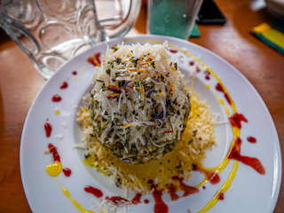 Verdienter Spinatknödel in der Wimbachgriesshütte