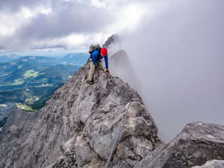 Watzmann ausgesetzte Stelle