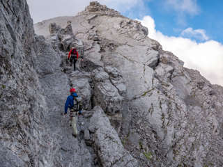 Weg zur Watzmann Mittelspitze