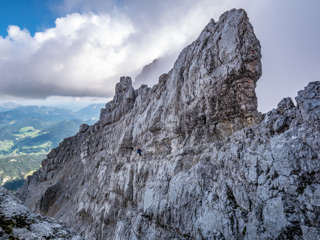 Wildes Gelände am Watzmann