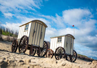 Umkleidewagen Strand Norderney