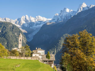 Auf der Via Panoramica durchs Bergell