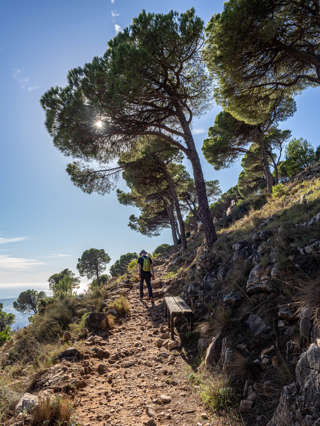 Mijas Ermita del Calvario Wanderung