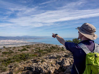 Aussicht auf die Costa del Sol