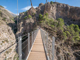 Hängebrücke El Saltillo