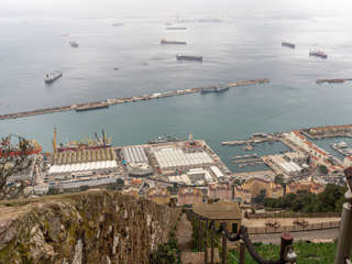 Treppen Affenfelsen Gibraltar Tagesausflug