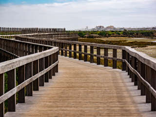 Bordwalk Ria Formosa Algarve