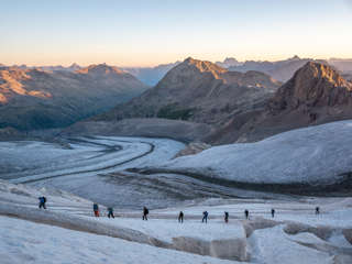 Blick auf den Persgletscher