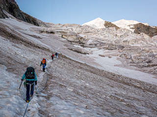 Seilschaft zum Piz Palü