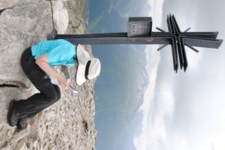 Sidelhorn Gipfelbucheintrag