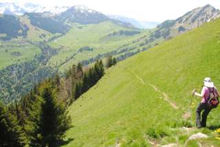 Abstieg vom Stanserhorn