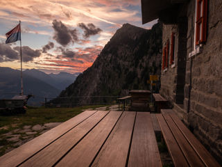 Greina Hochebene Tag 2: Adulahütte SAC