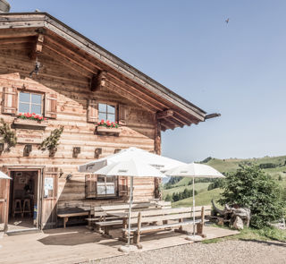 Schlern Touristensteig Saltnerhütte