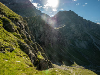 Greina Hochebene - Aufstieg Passo del Laghetto