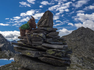 Greina Hochebene Tag 2: Passo del Laghetto