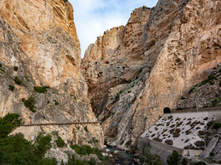 Rückblick zum Desfiladero de Gaitanejos