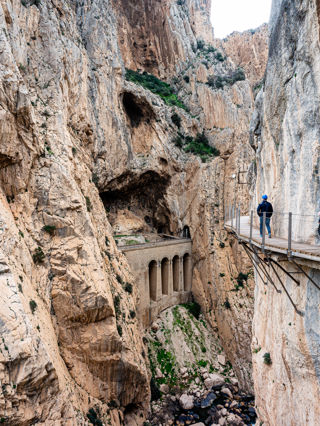 Eisenbahnbrücke Caminito del Rey